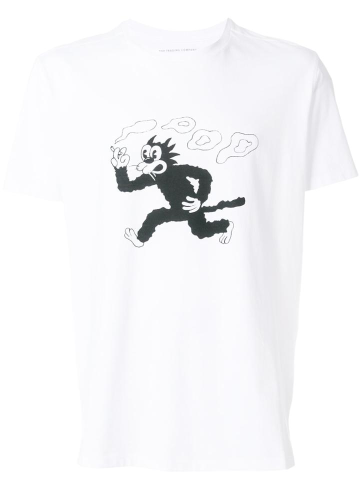 Pop Trading International Cartoon Printed T-shirt - White