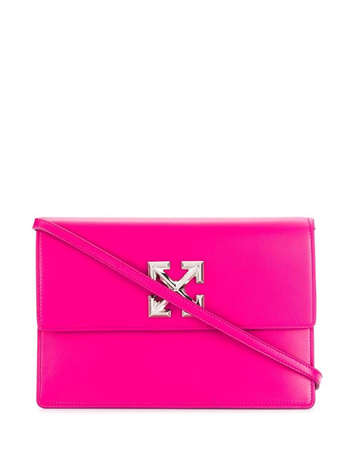 Off-white Jitney 1.0 Shoulder Bag - Pink