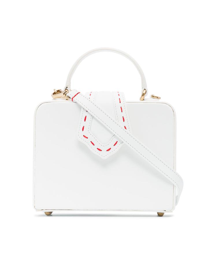 Mehry Mu White Fey Small Leather Bag