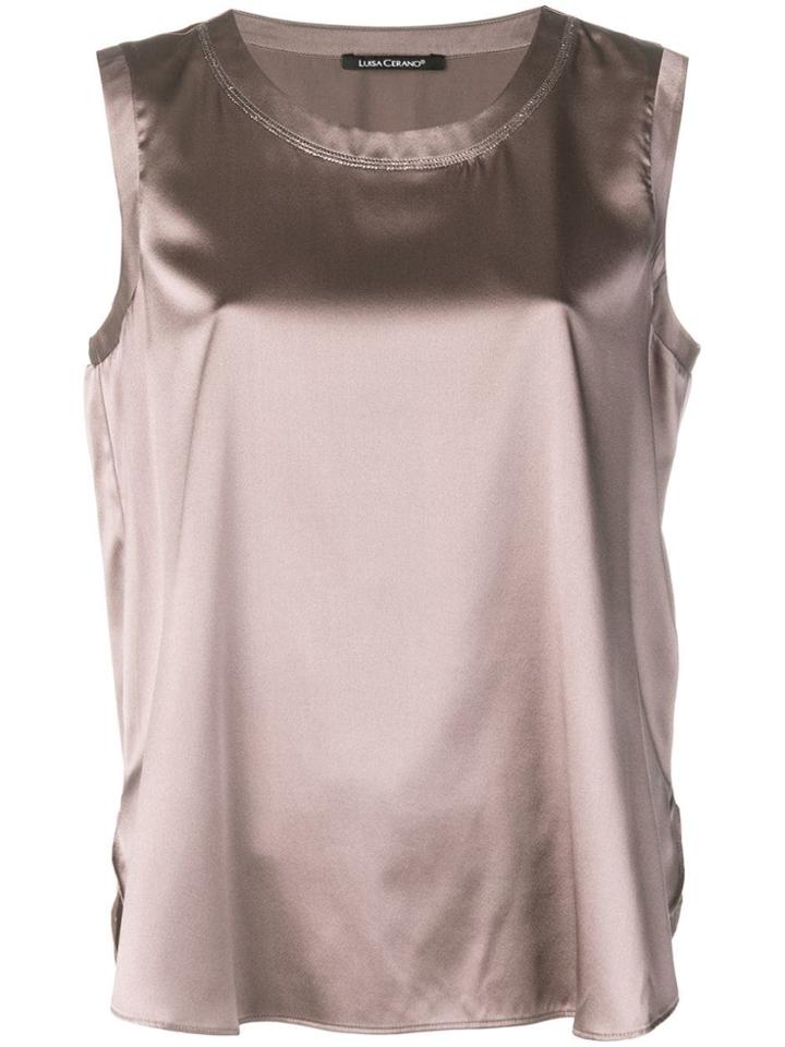 Luisa Cerano Sleeveless Blouse - Pink
