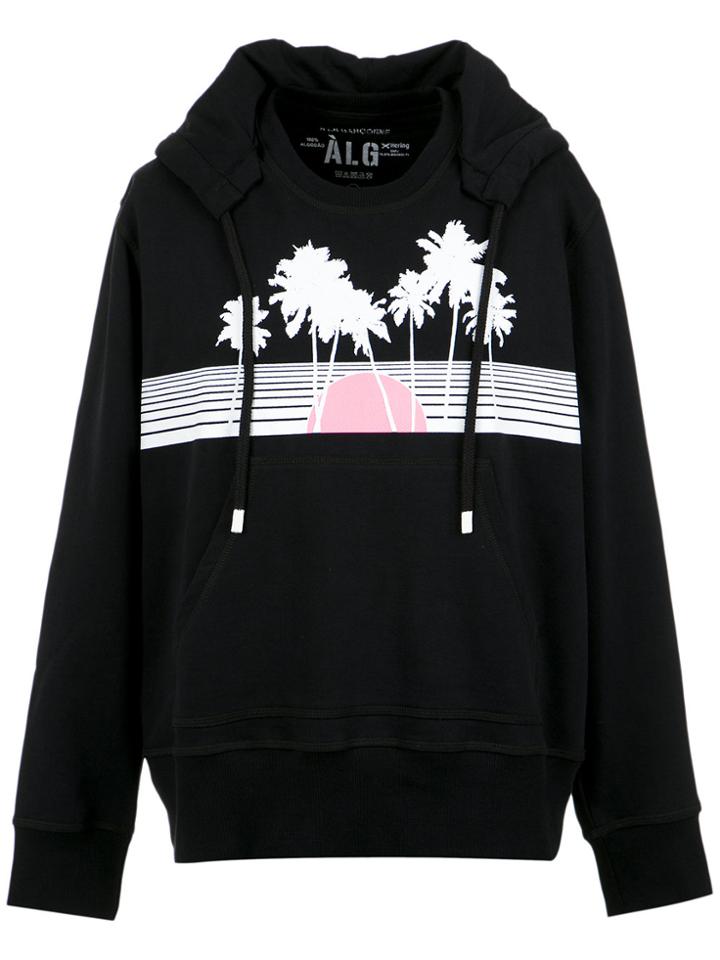 À La Garçonne Pouch Pocket Hoodie - Black