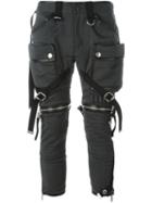 Dsquared2 Strap Detail Biker Trousers