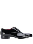 Scarosso Rodrigo Patent-leather Oxford Shoes - Black