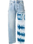 Levi's: Made & Crafted Dye Side Slit Jeans - Blue