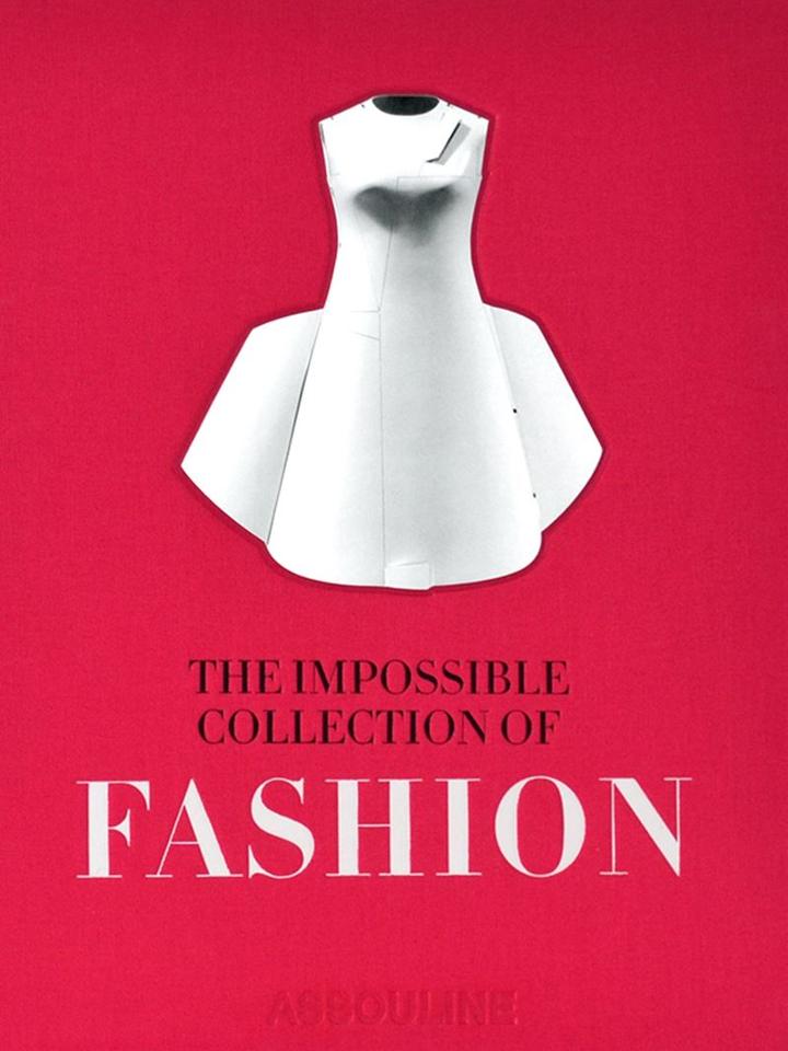 Assouline The Impossible Collection Of: Fashion Book, Adult Unisex, Red