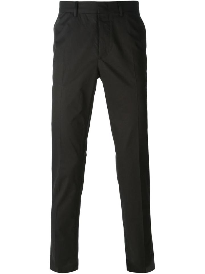 Lanvin Chino Trousers, Men's, Size: 48, Green, Cotton