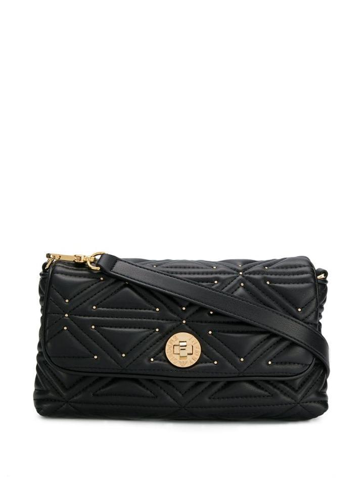Emporio Armani Logo Quilted Bag - Black