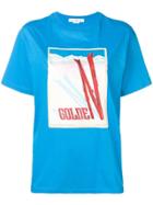 Golden Goose Deluxe Brand Logo Patch Short-sleeve T-shirt - Blue