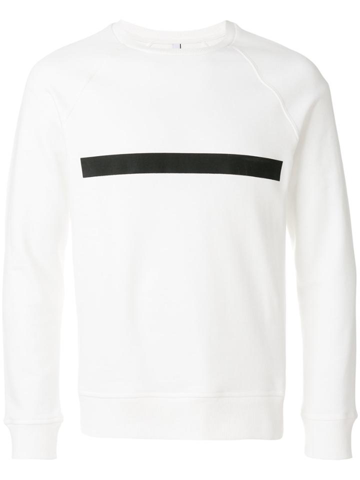 Neil Barrett Tape Detail Sweatshirt - White