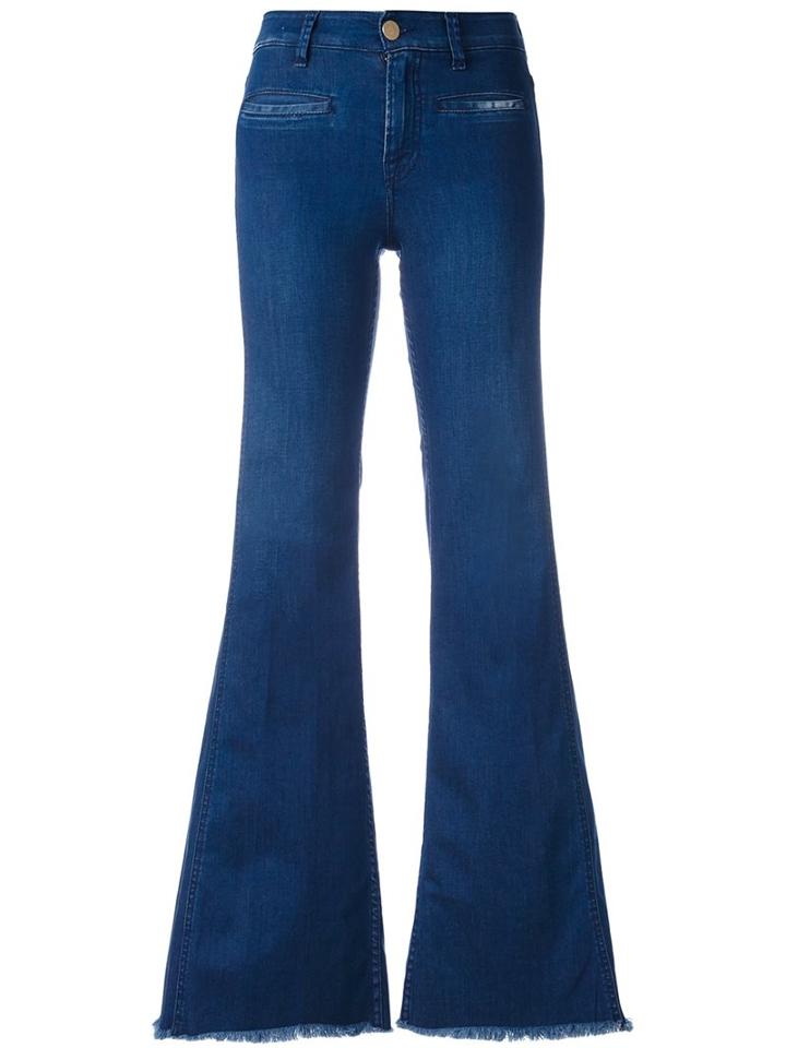 Don't Cry Flared Jeans, Women's, Size: 31, Blue, Spandex/elastane/cotton