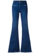 Don't Cry Flared Jeans, Women's, Size: 31, Blue, Spandex/elastane/cotton