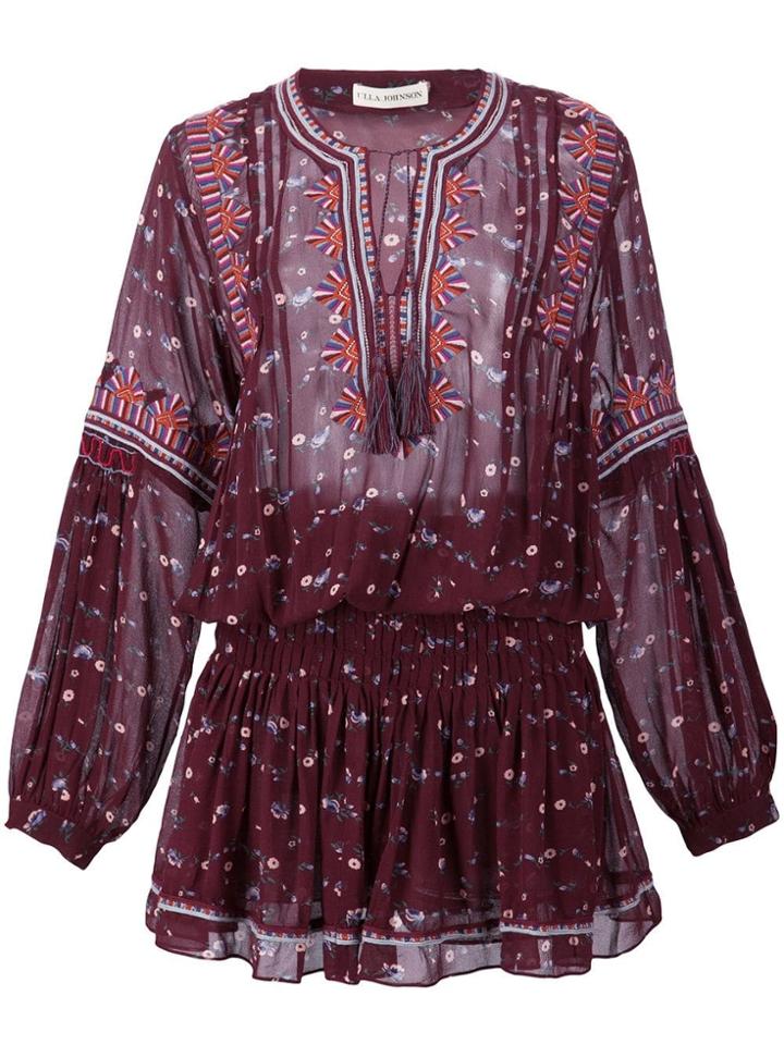 Ulla Johnson 'gita' Dress - Red