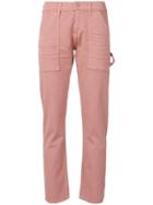Citizens Of Humanity Cropped Slim-fit Jeans - Pink & Purple