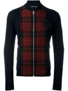 Alexander Mcqueen Tartan Panel Bomber Jacket