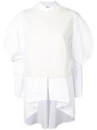 Enföld Oversized Layered Shirt - Neutrals