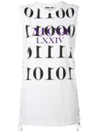 Mcq Alexander Mcqueen - Printed Tank Top - Women - Cotton - S, White, Cotton