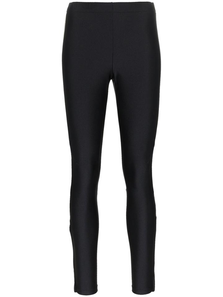 Gucci Logo Stripe Leggings - Black