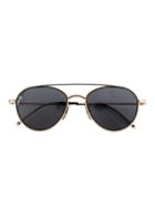Thom Browne Eyewear Black Aviator Sunglasses - Unavailable