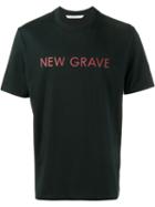 John Lawrence Sullivan New Grave Logo T-shirt, Men's, Size: Large, Black, Cotton