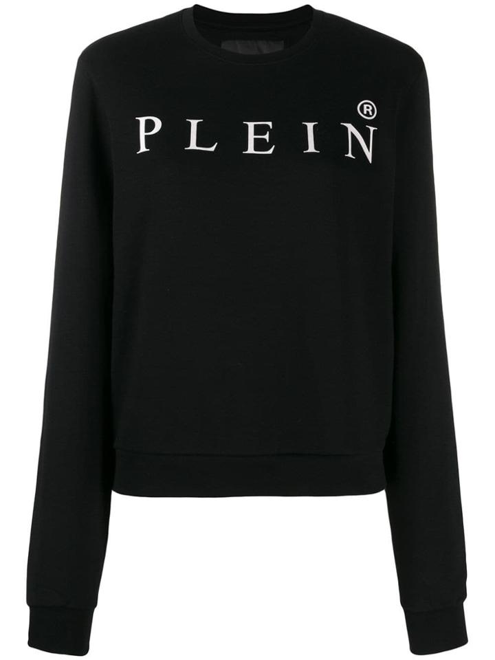 Philipp Plein Logo Print Jumper - Black