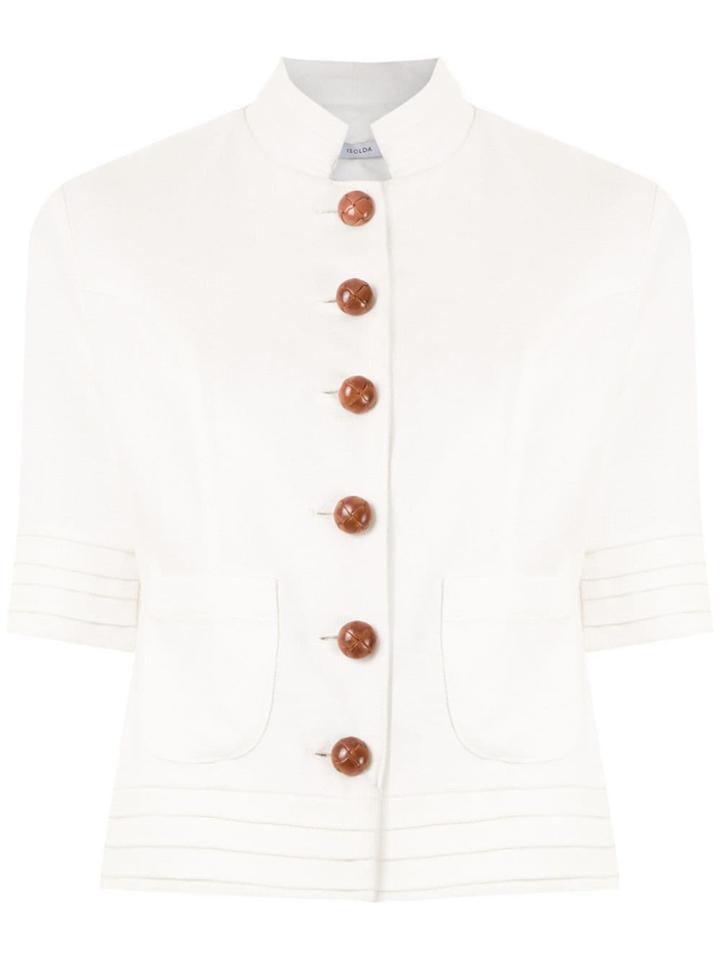 Isolda Arpoador Coat - White