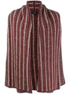 Theory Oversized Patterned Cardigan - Brown