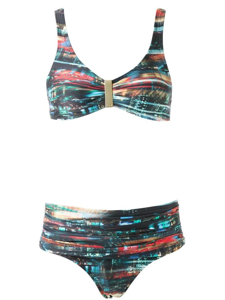 Lygia & Nanny Abstract Print Bikini Set - Multicolour