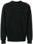 Eckhaus Latta Logo Long-sleeve Sweatshirt - Black