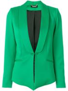 Styland Fitted Buttoned Jacket - Green