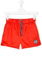 Tommy Hilfiger Junior Teen Logo Patch Shorts - Red