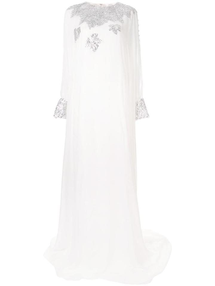 Oscar De La Renta Oscar De La Renta 19re917sch Ivory W/ Silver - White