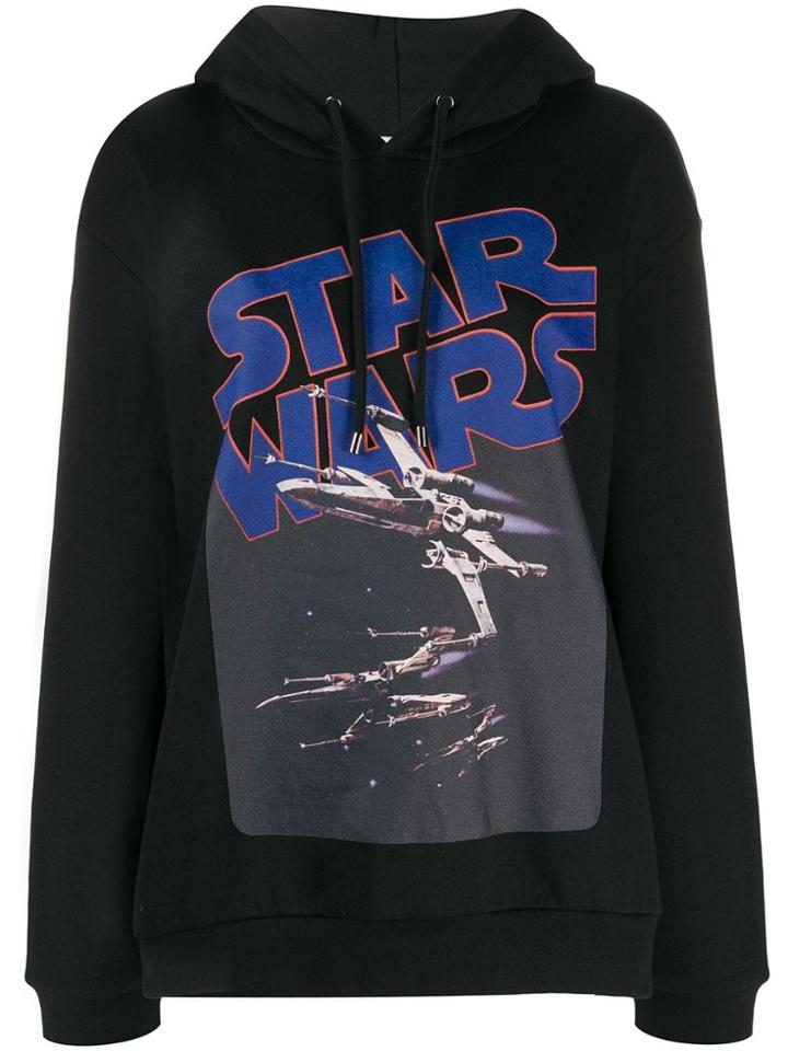 Etro Printed Star Wars Hoodie - Black