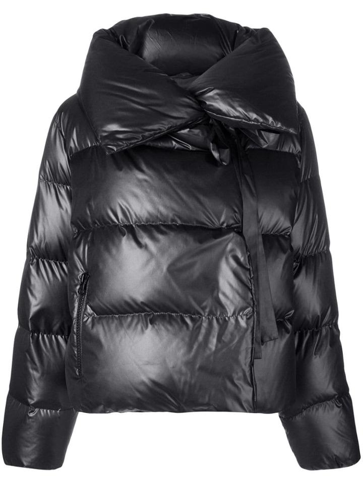 Bacon Oversized Puffer Jacket - Black