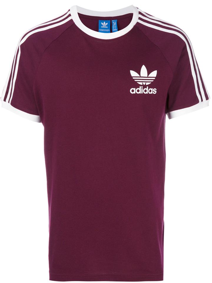 Adidas Originals - Clfn T-shirt - Men - Cotton - L, Red, Cotton