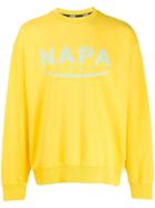 Napa Silver Logo Sweatshirt - Yellow