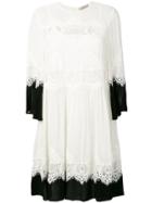 Twin-set Lace Dress - Neutrals