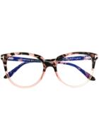 Tom Ford Eyewear Round Frame Glasses - Pink