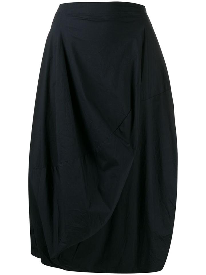 Rundholz Black Label Asymmetric Midi Skirt - Blue