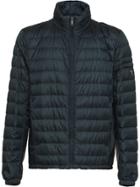 Prada Technical Eggshell Puffer Jacket - Blue