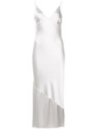 Fleur Du Mal Midi Shift Dress - Grey