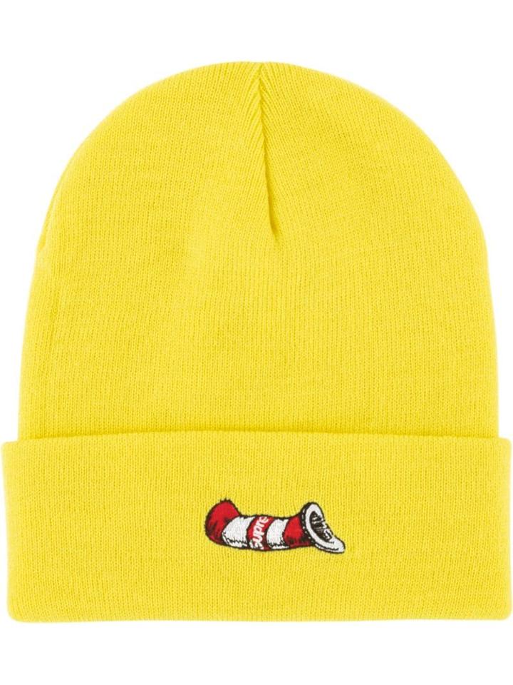Supreme Cat In The Hat Beanie - Yellow
