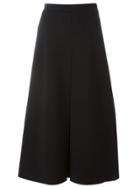 Saint Laurent Front Pleat Skirt - Black