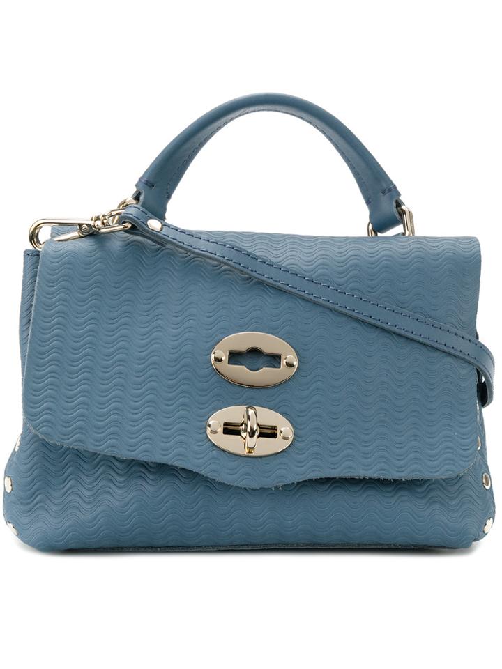 Zanellato Baby Cachemire Blandine Tote - Blue
