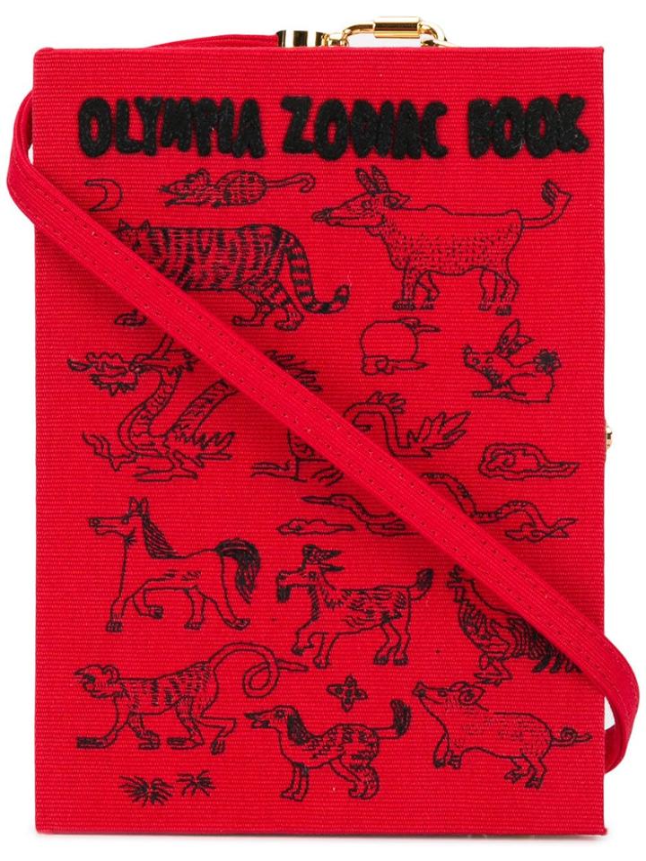 Olympia Le-tan Wendy Clutch Bag - Red