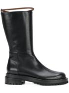 Marni Harness Strap Mid-calf Boots - Black