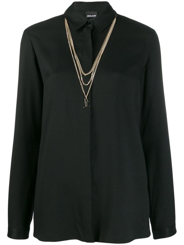 Just Cavalli Chain Shirt - Black
