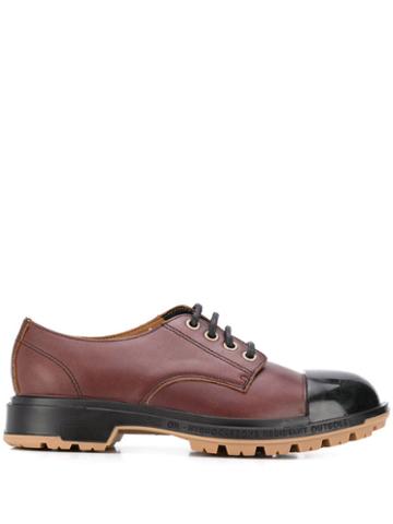 Pezzol 1951 Lace-up Brogues - Red
