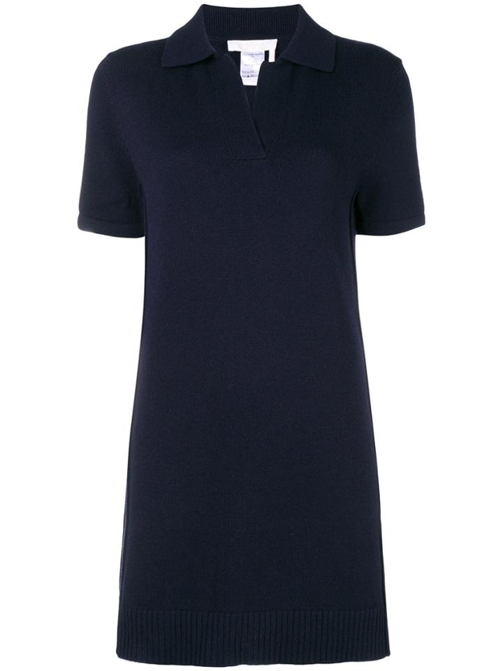 Chloé Polo Neck Dress - Blue