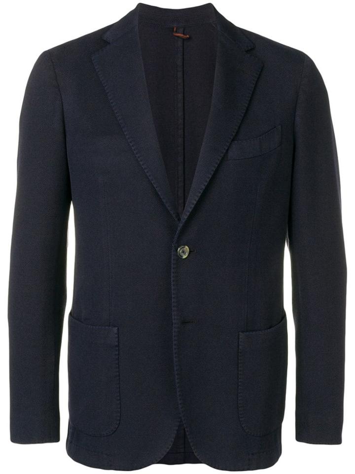 Dell'oglio Blue Formal Blazer