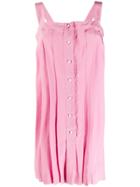 Chanel Pre-owned 2010's Chanel Pleated Dress - Pink